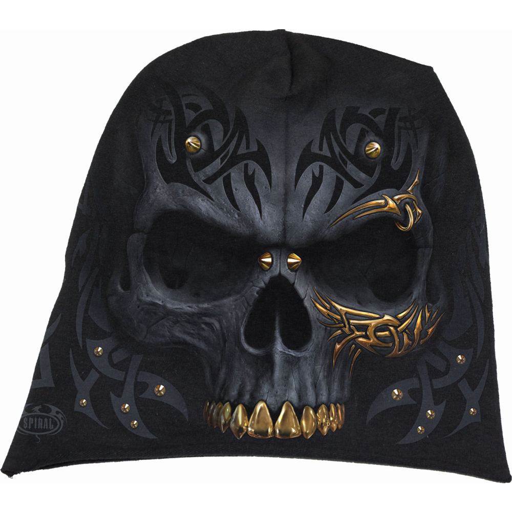 Spiral - BLACK GOLD Mütze Beanie - Schwarz